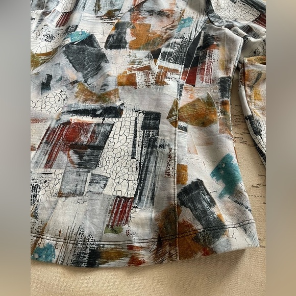 Art Simply by Dolcezza "Kamiros" Jacket Size Medium Art to Wear - Picture 7 of 12